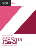 Aqa A Level Computer Science Programming v1