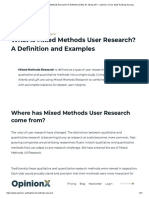 What Is Mixed Methods Research - A Definition & Why It's Taking Off - OpinionX - Free Stack Ranking Surveys