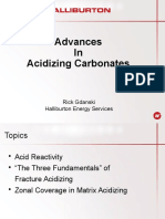 Advance in Acidizing Carbonates