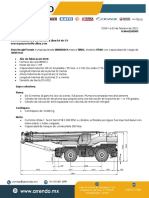 Arrendo TerexRT100 100ton