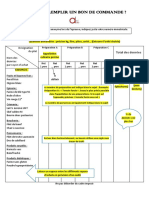 Comment Remplir Un Bon de Commande