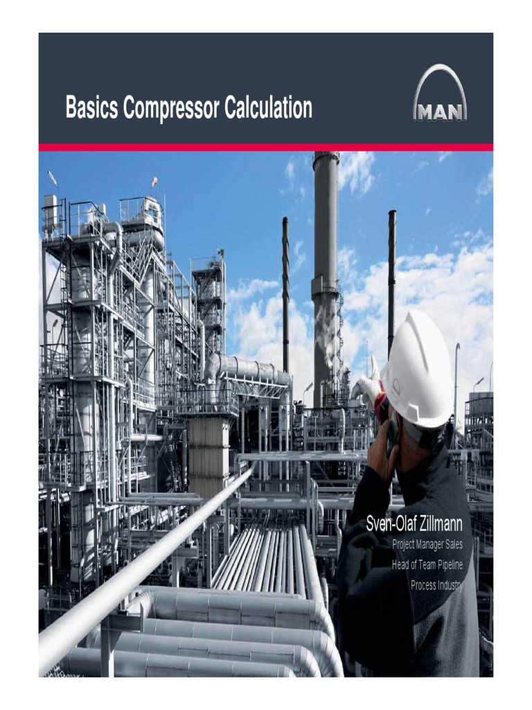 Basics Compressor Calculation PDF Turbocharger Gases