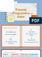 Present Progressive Tense