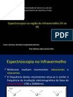 Aula XVI Analise Instrumental Infravermelho Espectroscoipia Na Região Do Infravermelho