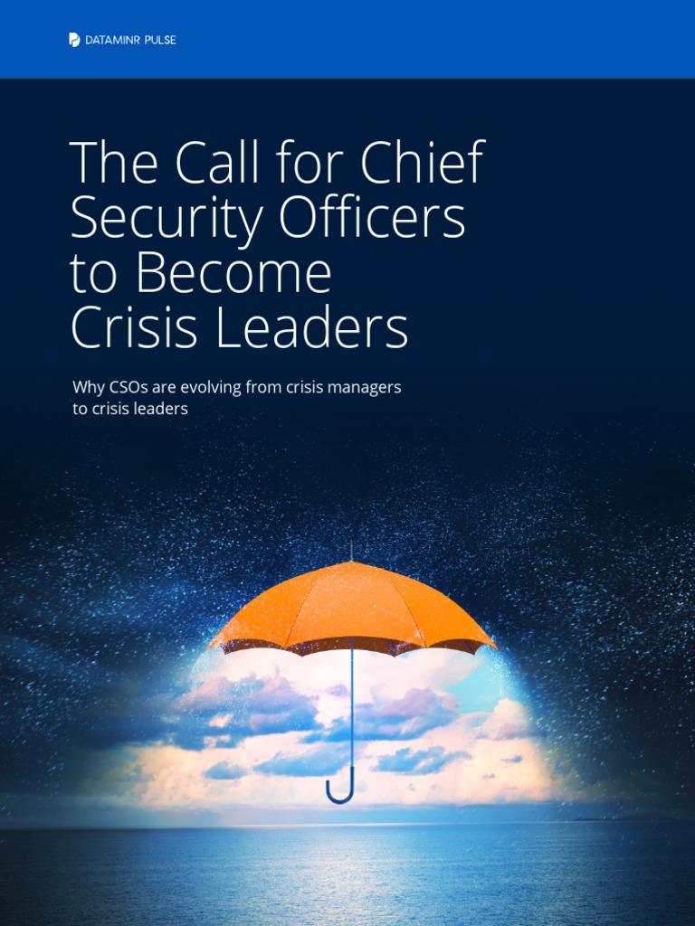 Crisis Leadership | PDF | Leadership | Risk