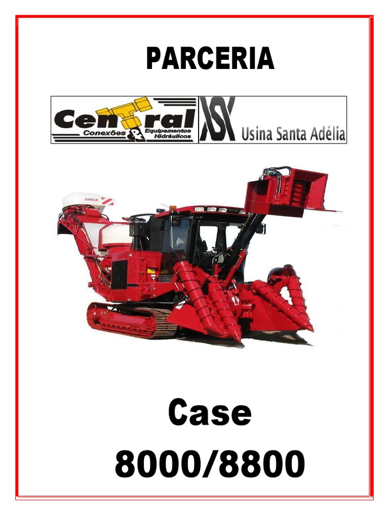 Catálogo Hidráulico Case 8000/8800 | PDF | Tecnologia e Engenharia