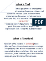 What Is Tax?: Not A Debt