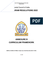 Annexure B BDS Regulations 2022 3-6-2022