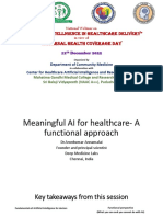 Universal Health Coverage Day 2022 - AI - National Webinar