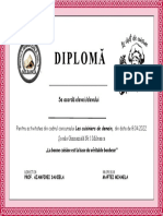 Diploma CL 7 A Premii