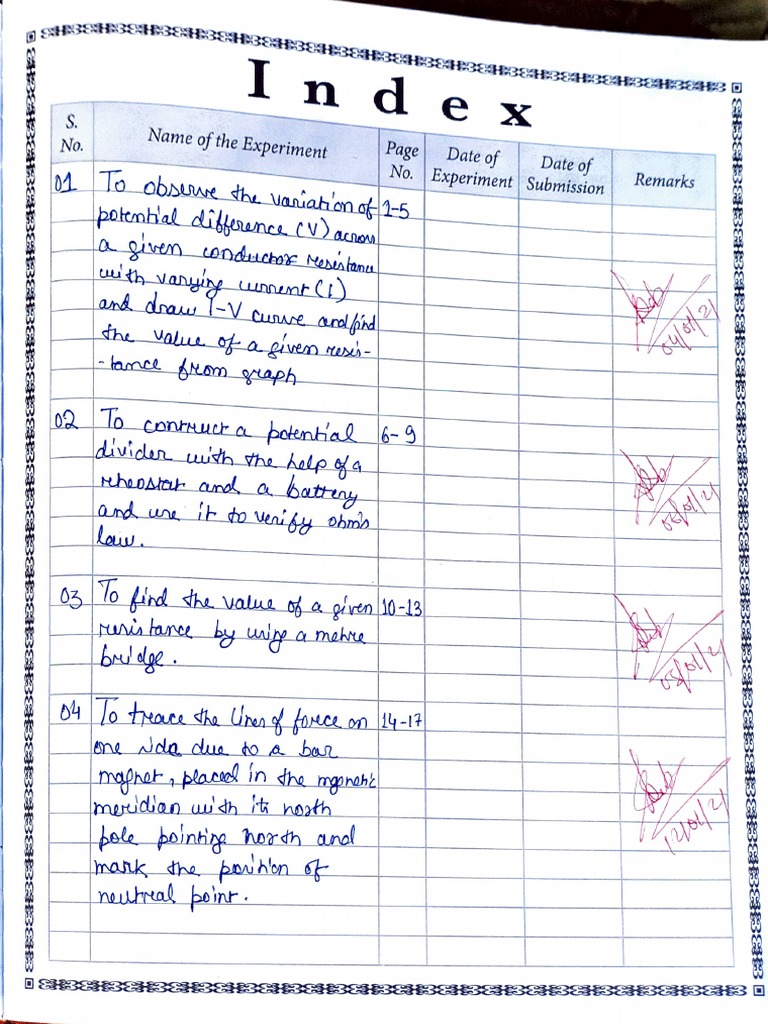 Physics Practical Pdf