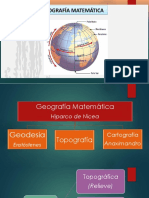 Geografía Matemática: Hiparco de Nicea y conceptos básicos