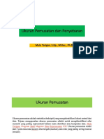 Ukuran Pemusatan Dan Penyebaran