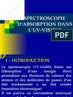 Spectroscopie D'Absorption Dans L'Uv-Visible