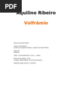 Ribeiro, Aquilino - Volfrâmio