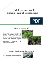 Unidad de Produccion de Alimentos para El Autoconsumo