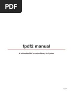 fpdf2 Manual