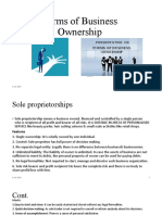 Forms of Business Ownership (1)