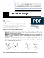 The Nature of Light: Lesson