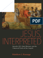 Jesus, Interpreted - Benedict XVI, Bart Ehrman, and The Historical Truth of The Gospels (PDFDrive)