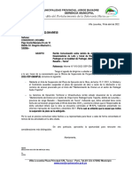 Carta Reinicio Pedregal