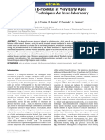 Testing Concrete E-Modulus at Very Early Ages Through Several Techniques An Inter-Laboratory Comparison