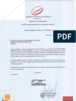 Carta de Presentación