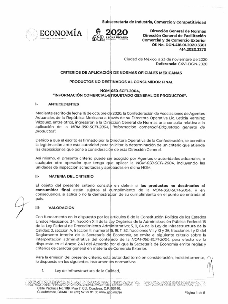 436-Oficio Enom 050 | PDF