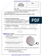 Devoir 2 Modele 1 Physique Chimie 3ac Semestre 1