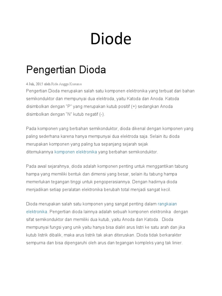 Diode PDF