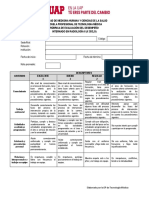 Apellidos y Nombres: Código: Sede/filial: Rotación: Institución: Fecha de Inicio: Fecha de Término: Nota Promedio