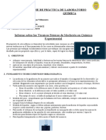 Informe de Laboratorio de Quimica