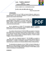 RD #06 - Gestion Del Bienestar Ie Niño Jesus - Ciutay