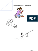 Physics Lab Manual (2018 Onwards)