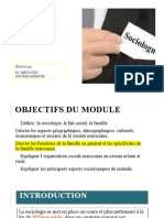 Module de Sociologie