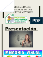 Enfermedades Mentales de Los Adultos Mayores