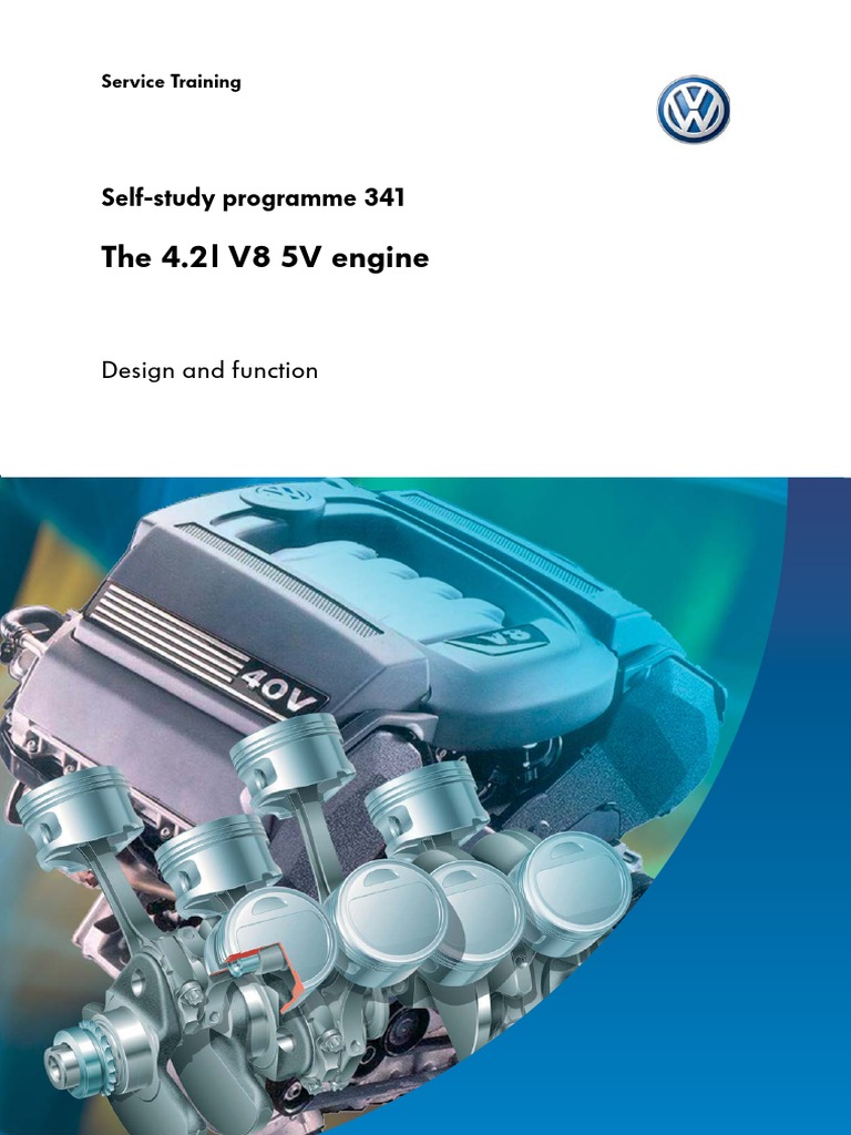 SSP 341 4.2l V8 5V Engine | PDF | Piston | Pump