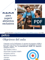 Preguntas A.E.R.A: para Sugerir Alimentos Exclusivos