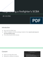 Augmenting A Firefighter's SCBA: BY: CS 3750