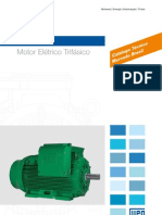 WEG w22 Motor Trifasico Tecnico Mercado Brasil 022 Catalogo Portugues BR