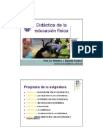 Didactica de La Educacion Fisica