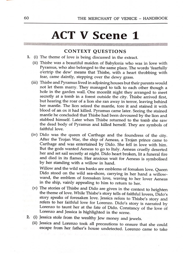 MOV Act 5 Summary | PDF