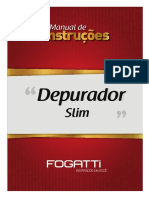 Fogatti - Depurador Slim Inox