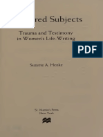 Shattered Subjects Trauma and Testimony in Womens Life Writing