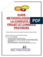 Guide Methodologique de La Conduite de Projet Et Conseils Pratiques