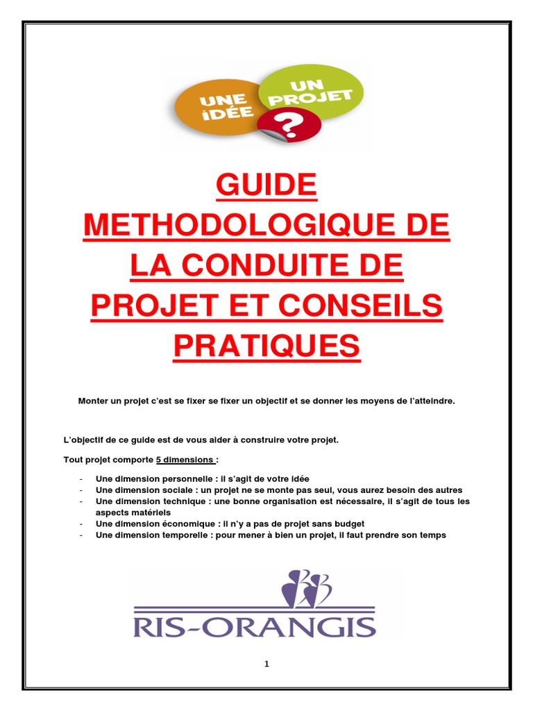 Guide pratique pour conduire un projet | PDF | la communication ...