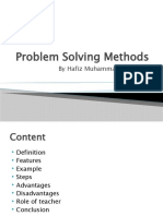 Problem Solving Methods Explained