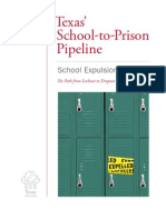 Texas' School-to-Prison Pipeline School Expulsion The Path From Lockout To Dropout - April 2010-TEXAS APPLESEED