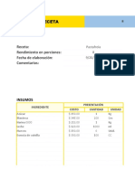 Calculadora de Costos