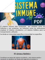 Sistema Inmune y Linfatico
